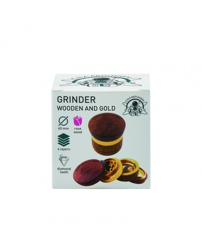 Champ High Wood & Gold (60mm)