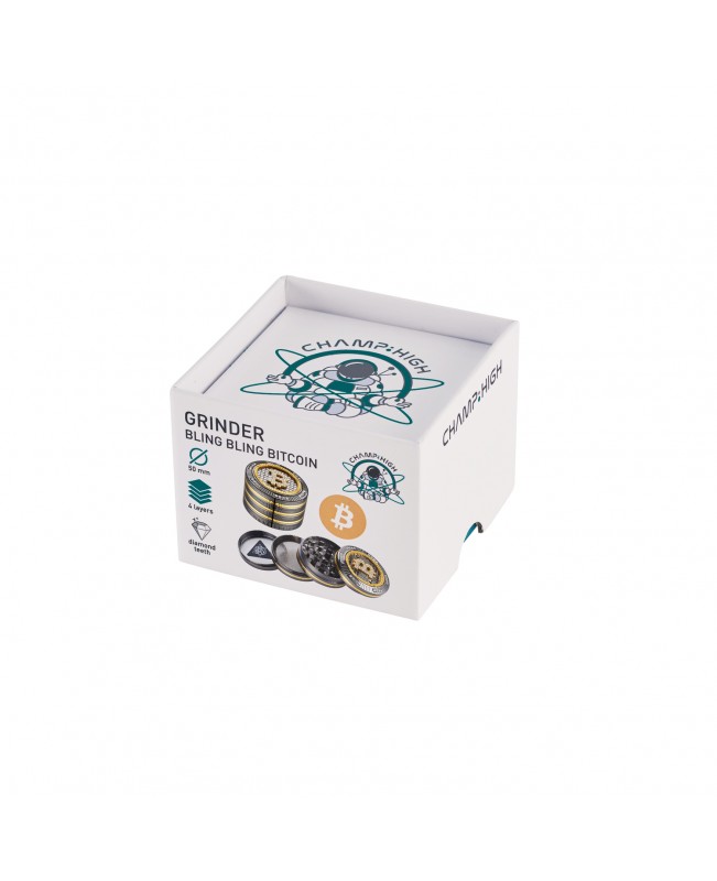 Champ High Bling Bling Bitcoin (50mm)