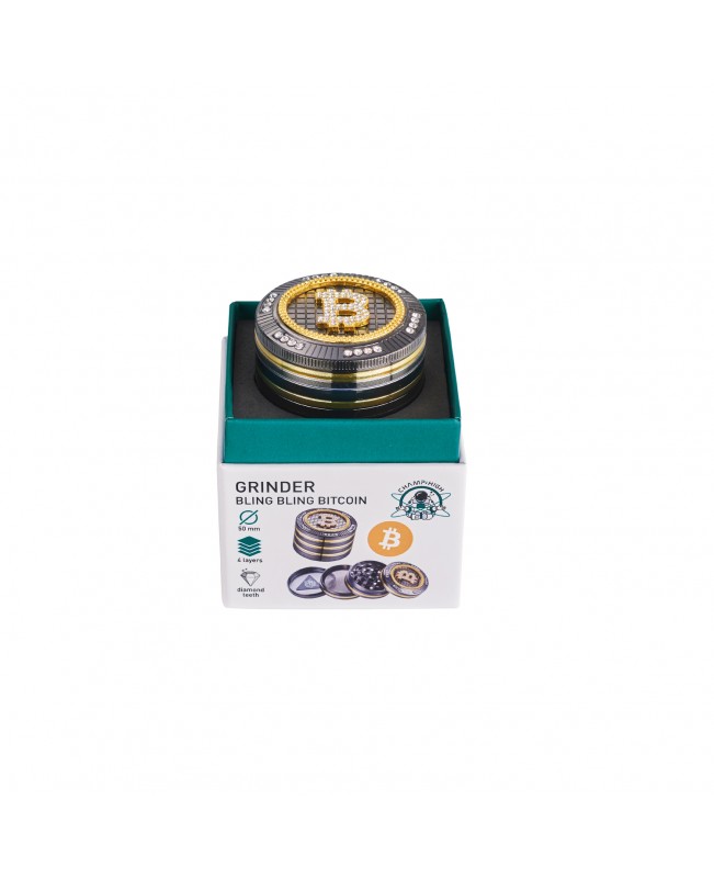 Champ High Bling Bling Bitcoin (50mm)